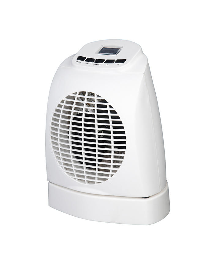 Mini Fan Heater With Adjustable Thermostat